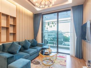 Cho thuê gấp căn hộ cc sun grand city ancora residence 3 lương yên, 3pn, 110m2, đủ đồ. 0963 668 ***