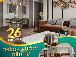 Cơ hội đầu tư từ móng với giá chỉ 26tr/m2 sinh lời dòng tiền ổn định với tiềm năng cho thuê lớn