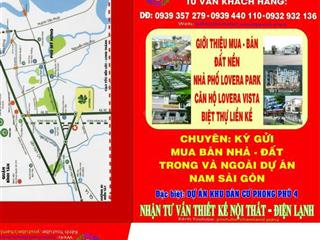 Hàng hiếm tại lovera park, bán nhà 75m2, 3pn, 3pt, giá 7,5 tỷ