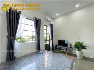 Studio 35m2 full nội thất tách bếp , có máy giặt riêng, nằm ngay phan đăng lưu phú nhuận