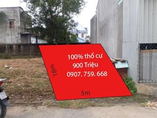 NGỘP NẶNG ! CÁCH QUẬN 9, 3KM !100% thổ cư 900 triệu, 90m2