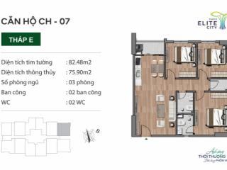 Bán căn 3pn góc 75.90m2 giá chỉ 1.6 tỷ, nhà mới bàn giao ngay sẵn hđ thuê 10,2 triệu