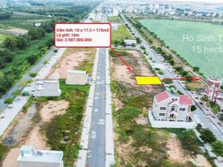 Bán đất nền 175m2 có view hồ sinh thái 15ha giá tốt, sổ hồng riêng chính chủ