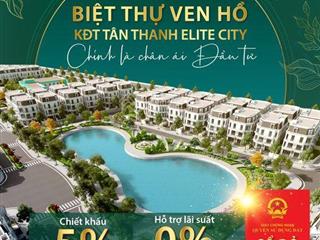 Cơ hội đầu tư đất nền chỉ từ 1 tỷ đồng tại tân thanh elite city hà nam