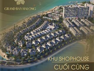 Bán shophouse grand bay town house, bãi cháy, hạ long, hơn 8 tỷ, 105m2