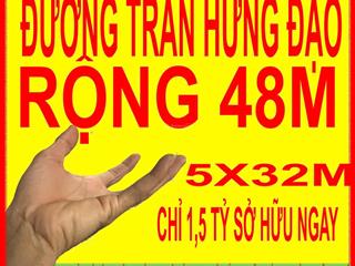 Chỉ 1,5 tỷ sở hữu ngay đất đường rộng đến 48m đường trần hưng đạo điện ngọc