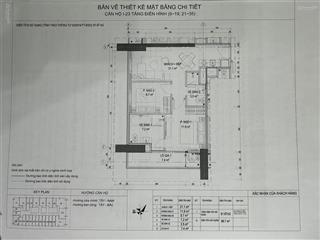 Bán cắt lỗ căn 3123 dự án icon40. căn góc 2pn. giá 2.350tỷ