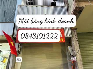 Cho thuê mbkd chùa bộc khu vực sầm uất , mặt tiền