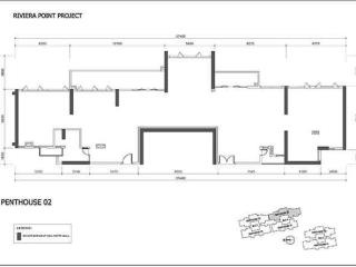 Chính chủ bán căn penhouse riviera point diện tích 320m2 giá 19,2 tỉ