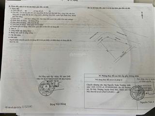 Cần bán lô đất 2 mặt tiền kinh doanh, minh mạng  hoà xuân, đà nẵng