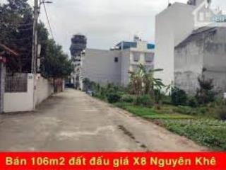 Đất tại khu đấu giá xã nguyên khê , đông anh, lợi nhuận tăng lên từng giây 255,5 m/ mt 14,5m/ 26.9t