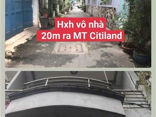 5.75 tỷ nhà trệt 3 lầu hxh phan văn trị ngay hồ bơi k690, lotte nguyễn văn lượng 0983 750 ***