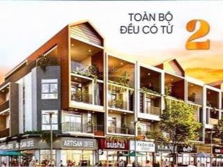 Shophouse 2 mặt tiền giá 6,9 tỷ, artisan park, cam kết thuê lại 1tỷ 680tr/4 năm