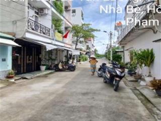 Bán nhà phước kiển, nhà bè, 2 mặt hxh 7m trước sau, cách lê văn lươngphạm hữu lầu 300m.