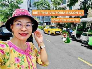 Bán biệt thự victoria bason, bến nghé, quận 1