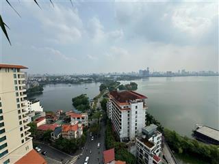 Cho thuê mb kd t17  thanh niên view hồ tây phù hợp kd bar, cafe, nhà hàng 360m2 150tr/tháng !