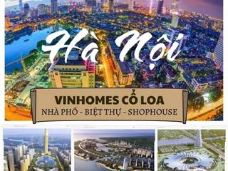 Bán nhà biệt thự  liền kề phân khu tinh hoa và cát tường dự án vinhome cổloa đông anh