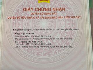 Chính chủ cần bán gấp lô đất biển sơn thủy đường nguyễn xiển