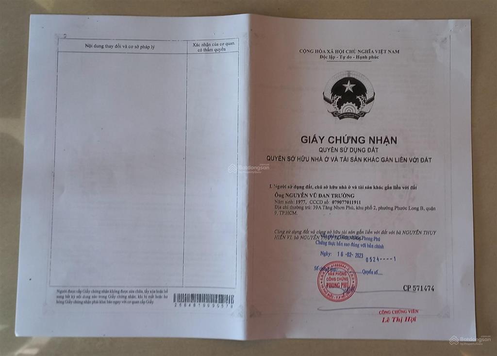 Nhà bán có vị trí không gian riêng đẹp khó gặp được 39b tăng nhơn phú, p phước long b tp thủ đức