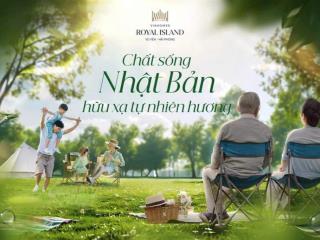 Cần bán căn shophouse rẻ nhất mặt đường hạnh phúc phân khu miyabi vinhomes royal island