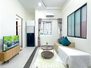 Cho thuê căn hộ 2pn 55m2 bancol view bờ kè, nội thất full, giặt riêng, ngay bờ kè, cầu lê văn sỹ