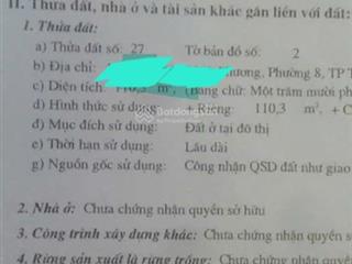 Chính chủ bán bán gấp hoàn thành nghĩa vụ vợ chồng, giá 5,9 tỷ