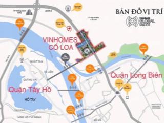 Bán gấp căn biệt thự góc vinhomes cổ loa đông anh