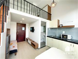 Cho thuê căn hộ duplex , cửa sổ to, ngay trung tâm q7 , 40m2