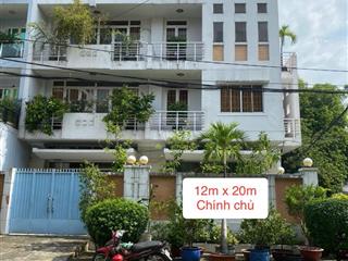 Chính chủ cần bán biệt thự 2 mặt tiền, 12x20m khu tên lửa