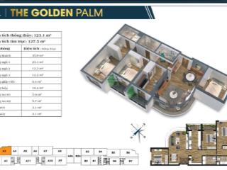 Hàng hiếm tại the golden palm lê văn lương, 9 tỷ, 125m2, 4pn, 3pt