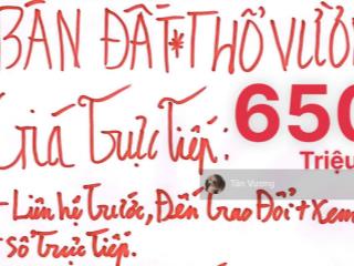 Cần bán đất thổ vườn giá 650 triệu tại trảng bàng, tây ninh, 816m2