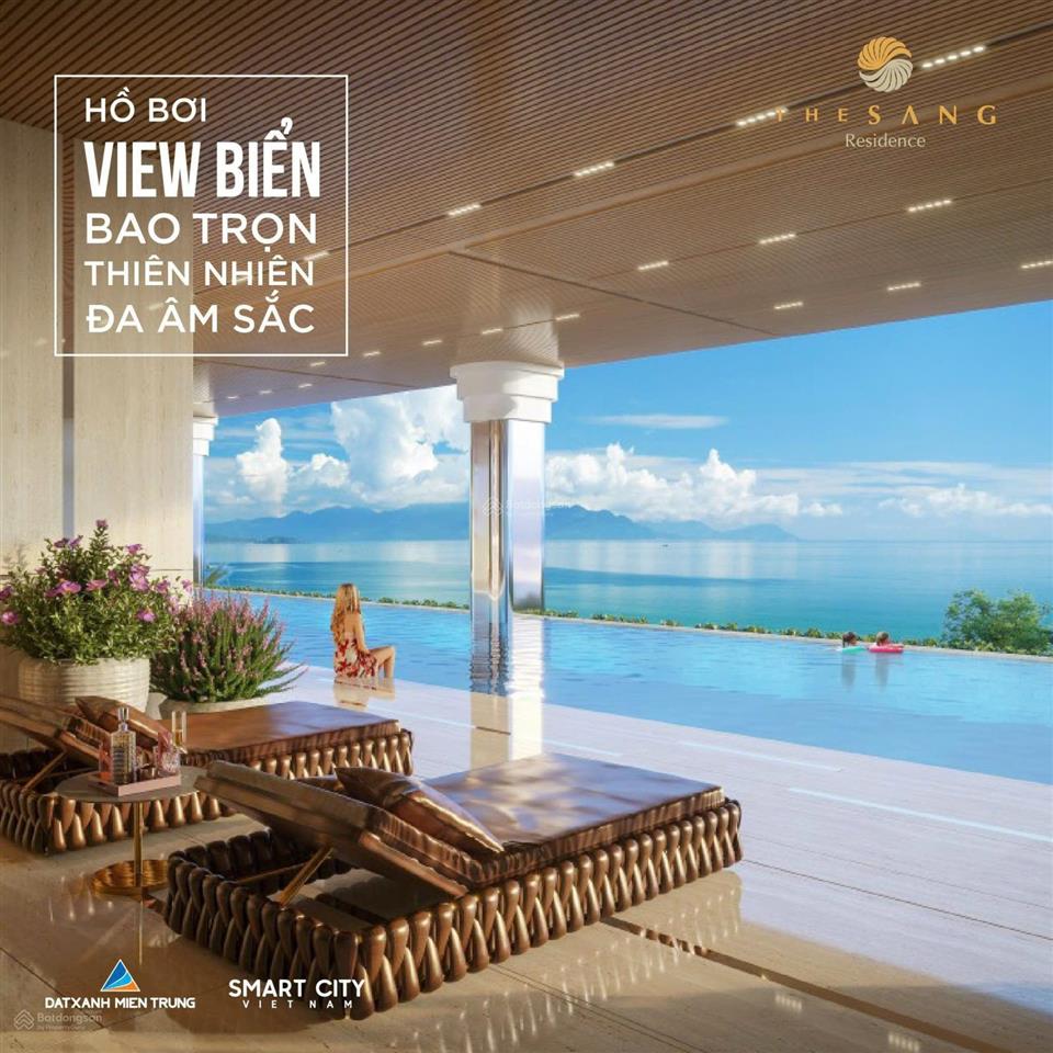 Căn hộ chung cư trực diện biển mỹ khê, đà nẵng căn 2pn 2wc 82m2 sổ đỏ sở hữu lâu dài