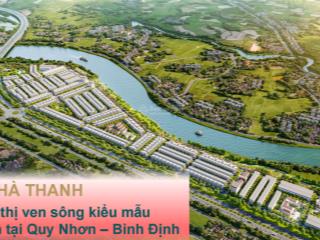 Bán đất mặt tiền quốc lộ 19 tp quy nhơn nằm trong khu đô thị bắc hà thanh cđt phát đạt