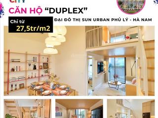 Bán ngay căn vip studio giá chỉ 350 triệu dự án sun urban city hà nam