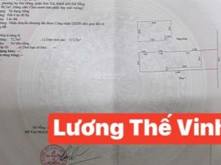 Bán đất tặng nhà kiệt 3,5m ô tô tải đường lương thế vinh thông mỹ khê 7 ra võ văn kiệt