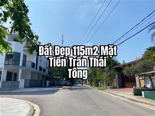 Bán 2 lô đất nền mặt tiền trần thái tông. huế