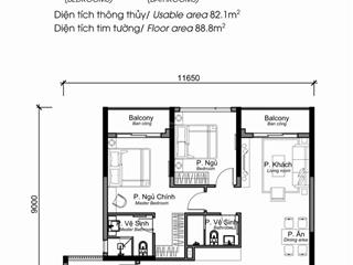 Cho thuê căn góc 88m2 giá 15,000,000 view hồ bơi centery khu diamond alnata plus.  0941 333 ***