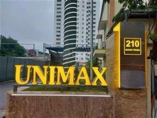 Bán sàn thương mại dự án unimax 210 quang trung, hà đông 600m2 sổ lâu dài, 4x triệu/m2