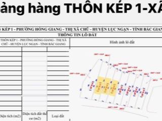 Chính chủ bán đất nền thôn kép 1, hồng giang vị trí vàng, sinh lời cao