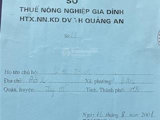 Bán đất rau xanh ngõ 238 âu cơ, mặt tiền 15m rộng 1300m2