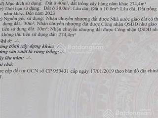 Cần bán 314m2, đất ở, ngang 10m sâu 35m, đường nhựa, kdc đông đúc gần trường học, cách biển 6km