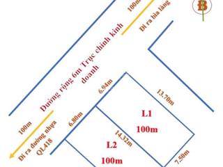 Mở bán 100m2 xuân đồng tân minh sóc sơn 0987 785 ***