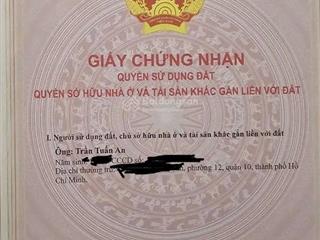 Cần bán lô đất 5x19,76 làng phung xã biển hồ