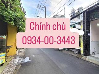 Chính chủ, mặt tiền kinh doanh, khu quang trung gò vấp