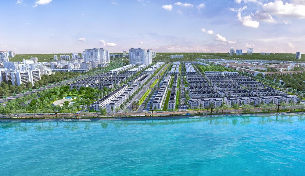 Nhà phố lavilla 100m2, dãy b3, gần sông, cạnh aeon mall, 1 trệt 2 lầu. 0935 771 ***