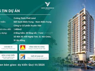 Chỉ từ 1,2 tỷ (30%) sở hữu ngay căn hộ the vista residence được ân hạn nợ gốc và miễn lãi 18 tháng