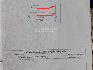 102m tuân lề  tiên dương, mặt tiền 5.2m, 3 bước chân ra đường 40m, sát đấu giá b4, giá 10.5 tỷ