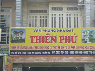 Nhà bán diện tích 47,4m2 tại phường trung mỹ tây, quận 12.