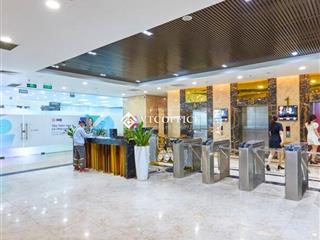 Bán sàn văn phòng gold tower, nguyễn trãi, 80 triệu/m2, 225m2, đầy đủ pháp lý sổ pccc, nội thất