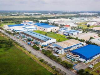 Đất ngộp chính chủ ngay ubnd xã, 257m2 có sẵn thổ cư đối diện kcn giá 195tr